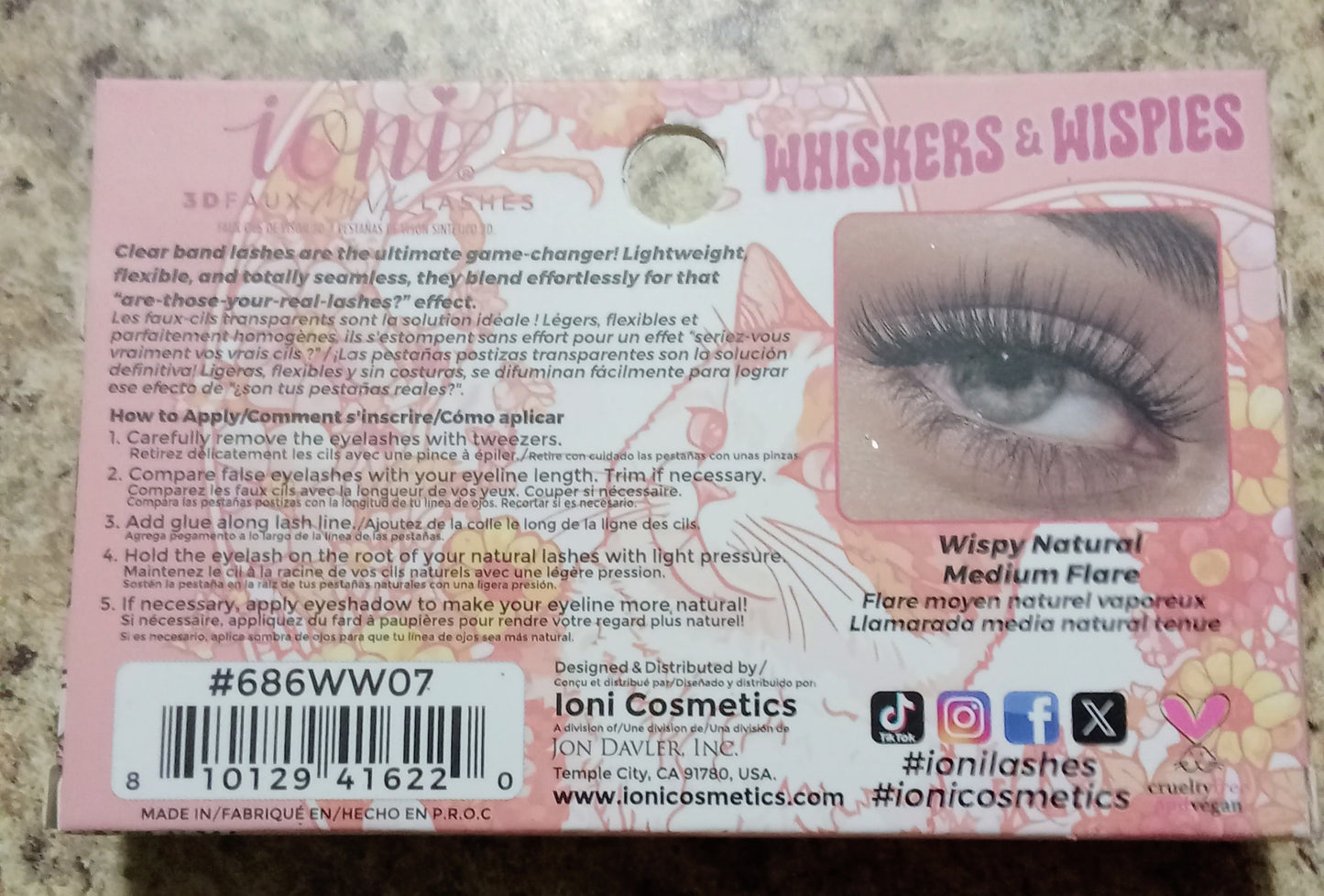 Ioni eyelashes