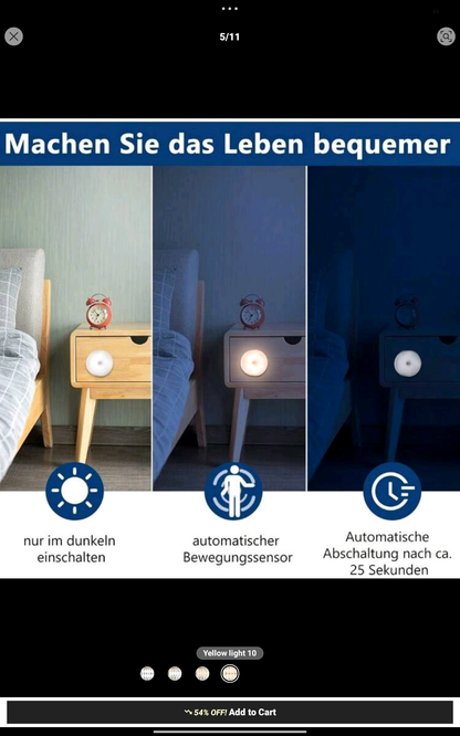 Smart Sensor Night lights